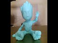 Baby Groot 3D Print Time Lapse