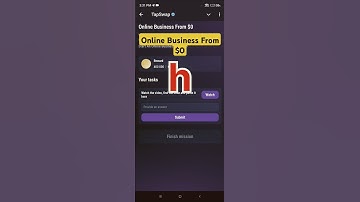 Online Business from $0 tapswap code today Start an online business from $0 code video
