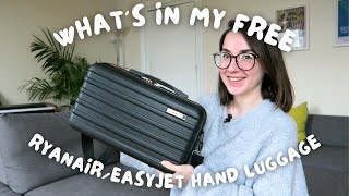 What's in my FREE Ryanair/EasyJet/Wizz Air Hand Luggage? | Summer Holiday Edition