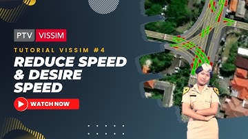Tutorial VISSIM #4 || Menambahkan Desire Speed dan Reduce Speed di VISSIM