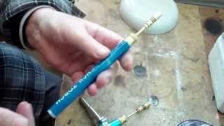 Improving a small gas torch for jewellery work