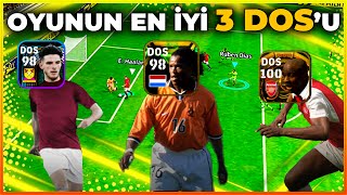 OYUNUN EN İYİ 3 DEFANSİF ORTA SAHASI İLE OYNADIM EFOOTBALL 2023 MOBİLE