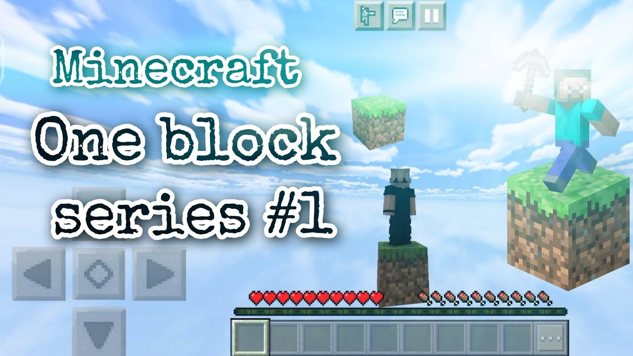 First day in One block Minecraft #1 - YouTube