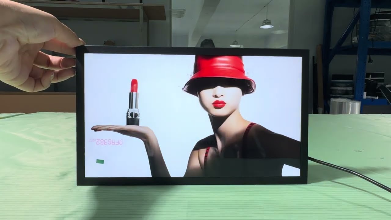 Vivisign QB133S 13.3'' Small Digital Signage LCD Display with PoE power supply, 1920x1080 resolution