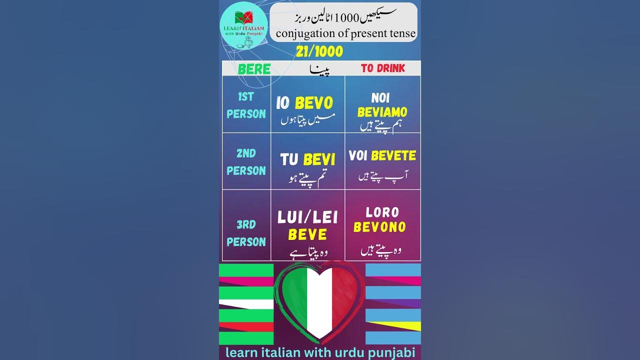 learn-italian-verb-bere-present-tense-conjugation-youtube