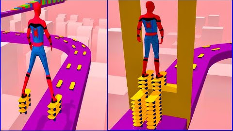 Spider-Man Skate Stack Gameplay 🕷🏃‍♀️🕷🤟🏿 Max Levels