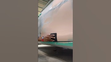 Smooth Body Filler On Curves #autobodyrepair #autobodywork #autobodypaint