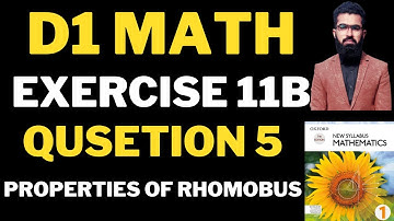 d1 Exercise 11b question 5 || d1 ex 11b q5 || d1 ex 11b etutor || etutor || hafizuzair