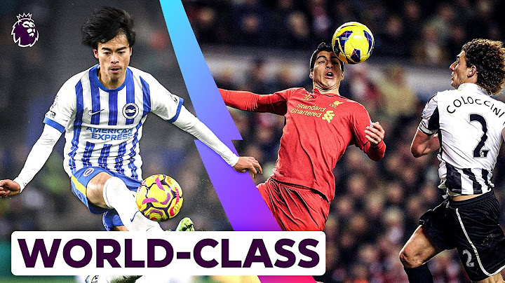 World-Class First Touches That Resulted in Goals!