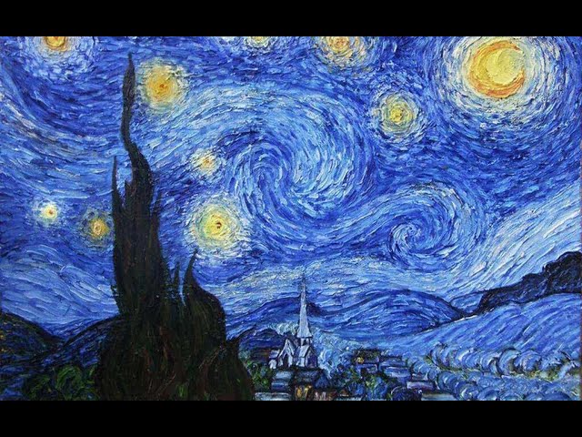 L'opera del lunedì, la notte stellata di Vincent Van Gogh 