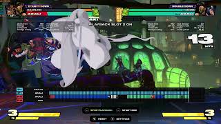 2XKO Season 1 Akali easy midscreen combo into Corner tech trap reset