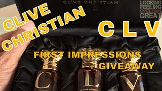 Clive Christian C L V First Impressions + Samples Giveaway CLOSED