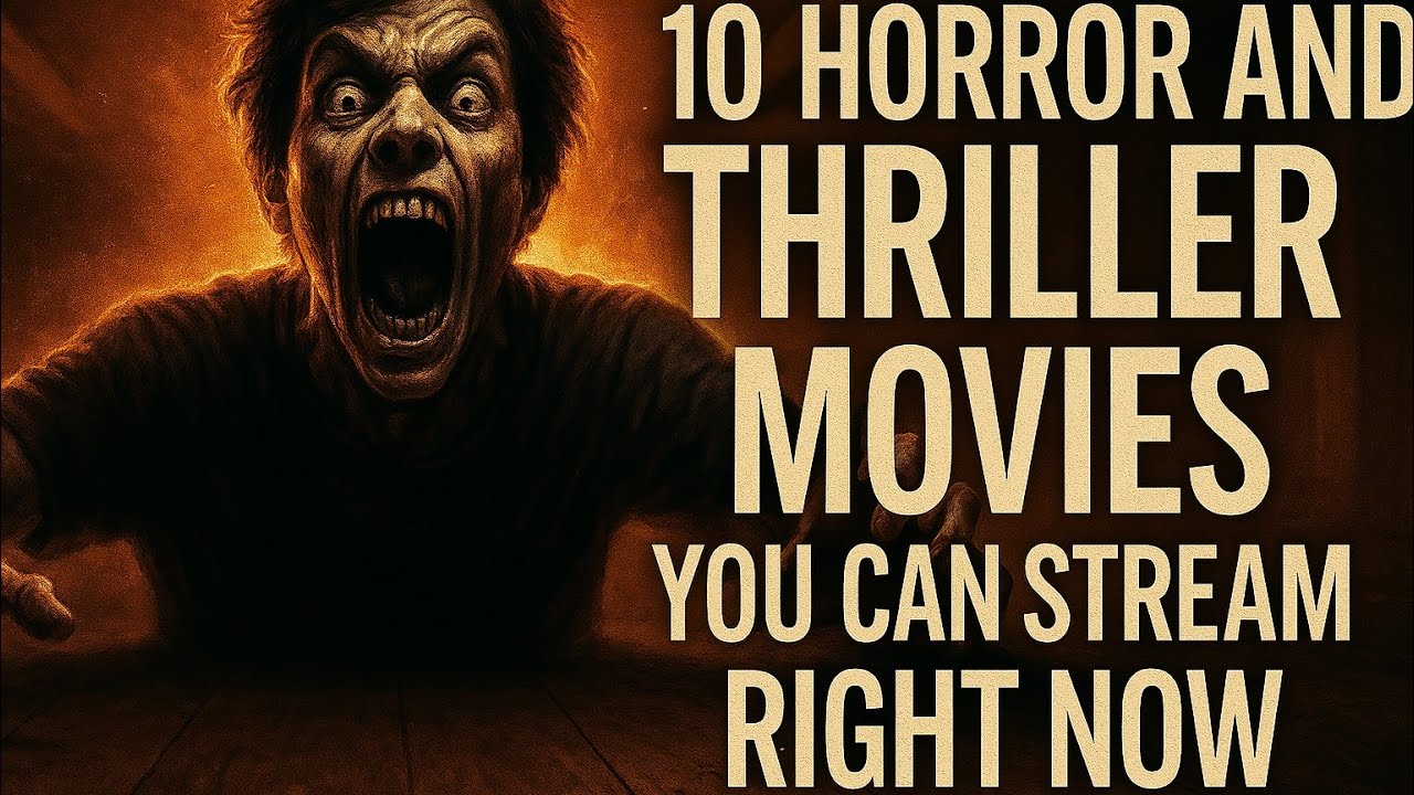 10 Horror and Thriller Movies You Can Stream Right Now - YouTube