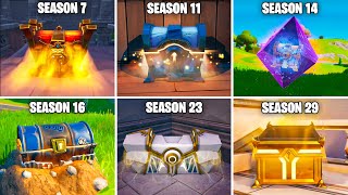 Evolution of All Chests in Fortnite (Chapter 1  Chapter 5)