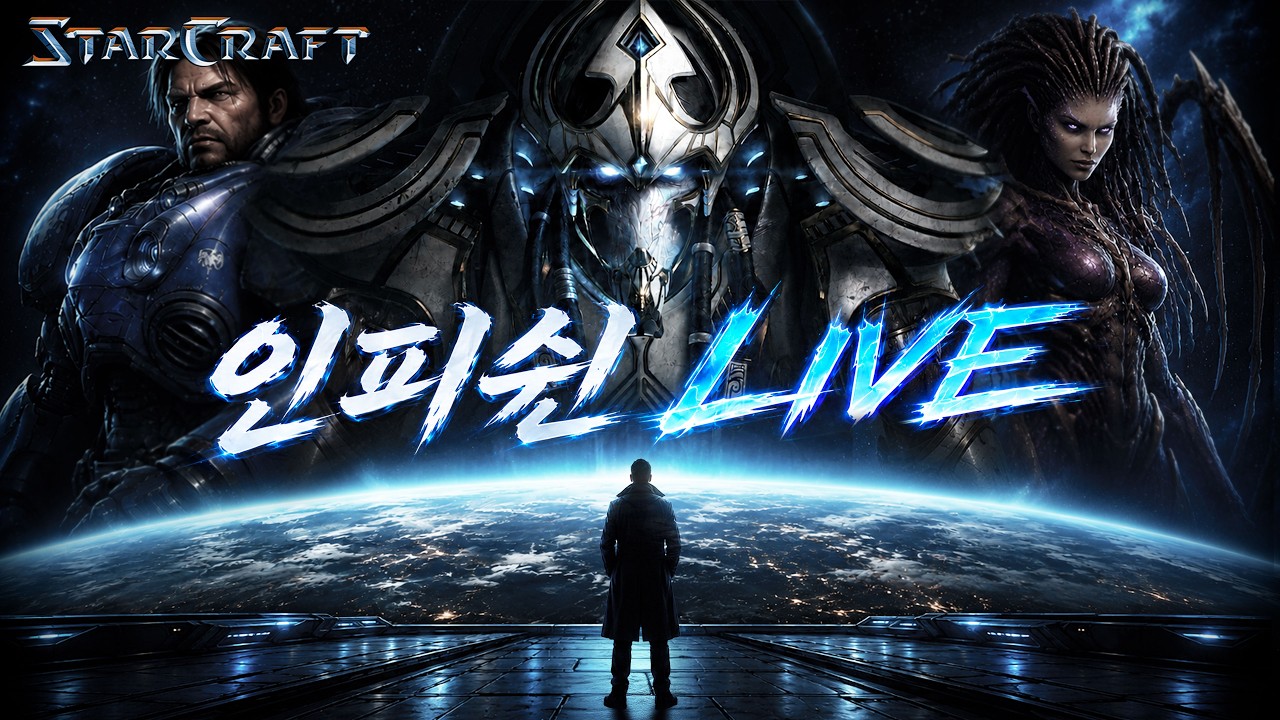 26.08.03(월) 【 인피쉰 생방송 다시보기 】 스타 빨무 스타크래프트 Starcraft