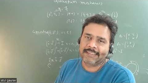QIP | Quantum Mechanics | L - 3 Revision | Spin and radial wave function | Atul Gaurav