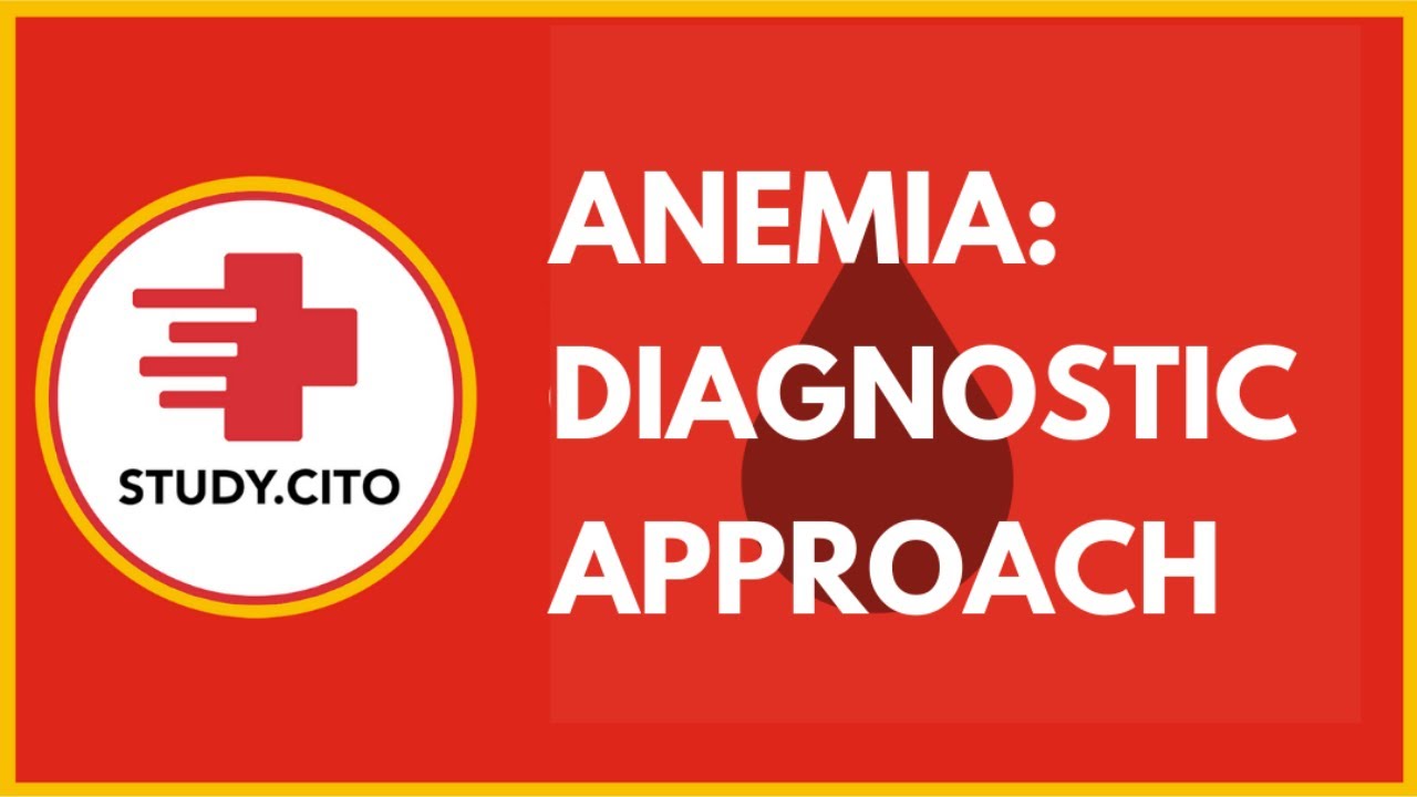 Anemia: a diagnostic approach