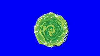 Rick And Morty Portal Blue Screen Green Portal Animation Vfx Loop
