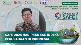 Katadata SAFE 2024 Hadirkan Katadata ESG Awards hingga Katadata Green Initiative Awards