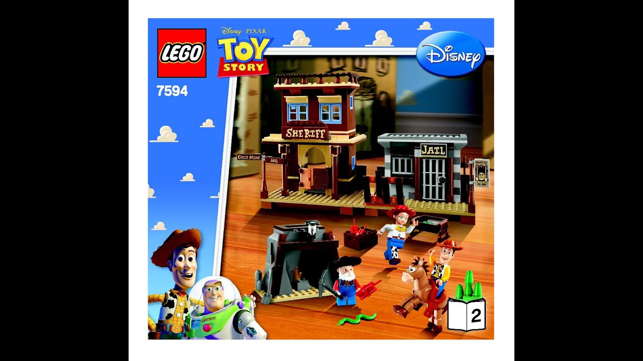 lego 7594 instructions Lego woody's roundup instructions 7594, toy story.