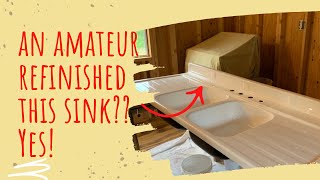 Restoring a Vintage Sink  An amateur's tips and mistakes to avoid  Not a 'How To' but a 'Can Do'