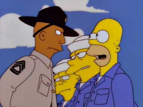 Simpsons - Homer imitert Columbo