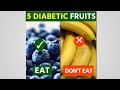 5 good diabetic fruitshealth