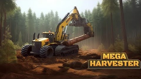Mega Harvester Lumber Factory 🏭 Video Game 