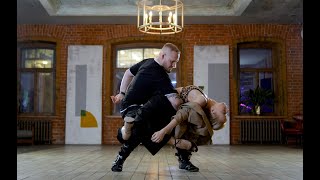 Pavel Sobiray and Aleksandra Anisimova. Street Tango Improvisation. Maxine Ashley — Wicked Games.