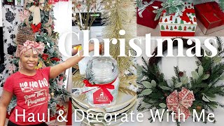 CHRISTMAS Decorate With Me + CHRISTMAS Haul/Clean & Decorate For Christmas