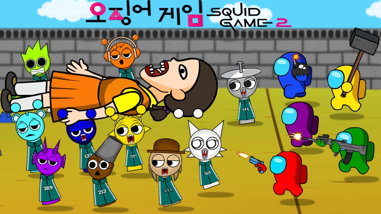 Incredibox Sprunki vs Among Us – The Squid Game Kidnap Plan | Funny Animation