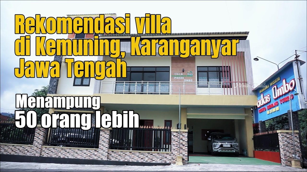 REKOMENDASI VILLA DI KEMUNING KARANGANYAR JAWA TENGAH - GOLDEN MEMORIES PADAS OMBO