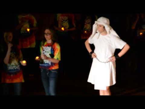 Grace Goodman singing in St Roberts school play 5/8/2015
Joseph and the Amazing Technicolor Dreamcoat Grace Goodman singing in St Robert school play