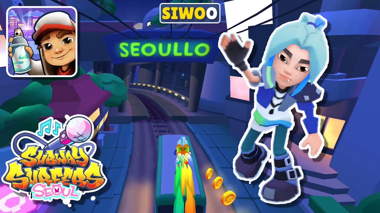 Si Woo Unlocked - Subway Surfers Seoul 2025: 20 Minutes Gameplay