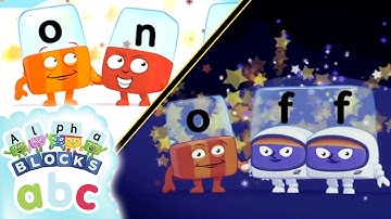 @officialalphablocks - Who Turned out the Lights? 💡 | Learn to Read | Phonics
