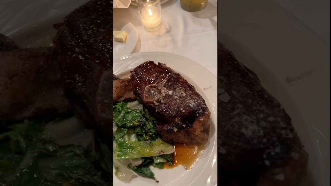Is this the best steakhouse in New York city? 🇺🇸🥩#nycfood