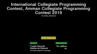 ACM AmmanCPC 2019 Scoreboard Resolver