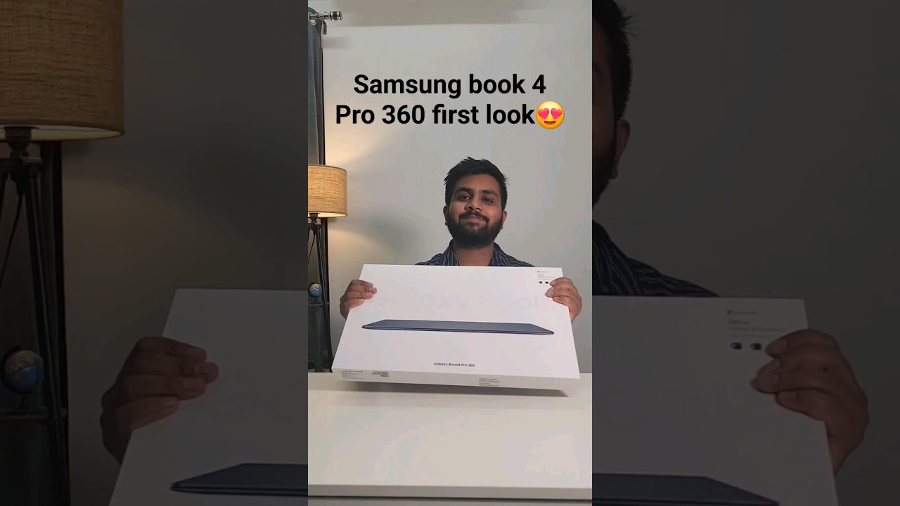 Watch Samsung galaxy book 4 pro 360 first look 😍 #samsung #book #book4pro360 on YouTube Watch Samsung galaxy book 4 pro 360 first look 😍 #samsung #book #book4pro360 on YouTube
