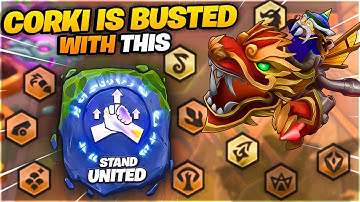 Most Broken Stand United Comp!! Max AD Corki - TFT Set 7 Comps | Milk