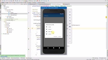 Android Diálogos - Listas