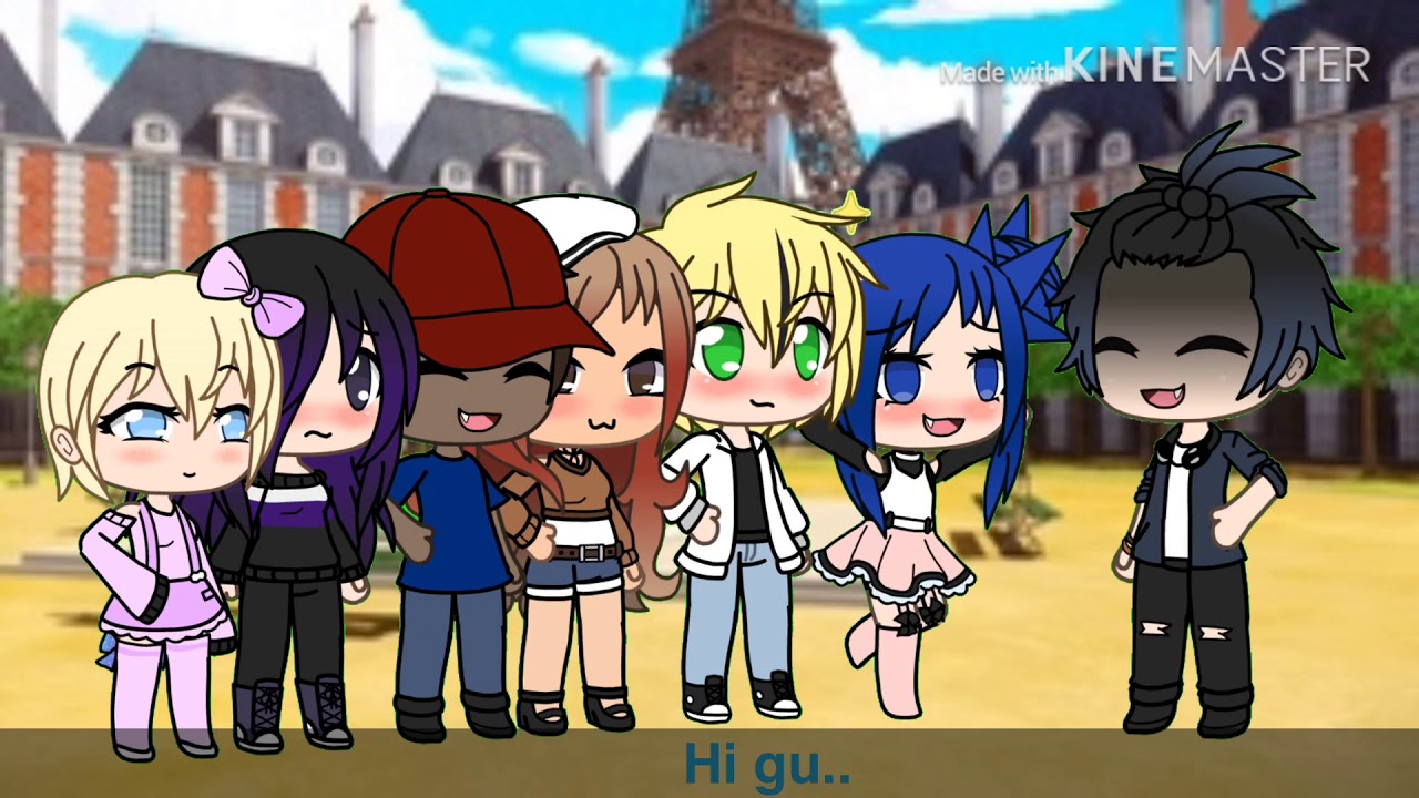 Miraculous//glmv//lukanette vs adrienette//Into the unknown (male version)