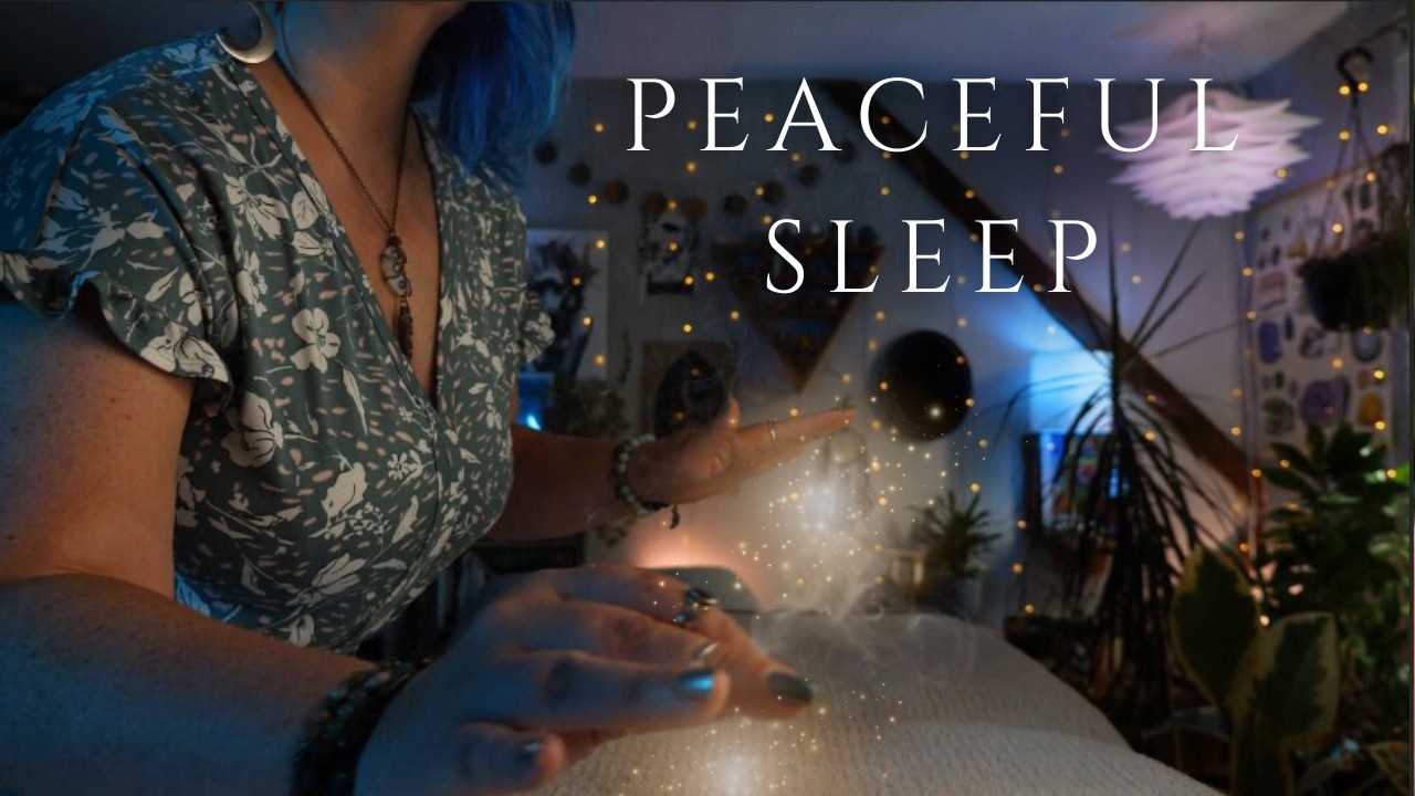 🌙 Peaceful Sleep 💤 ASMR Reiki Full Body Energy Healing Session for the ...
