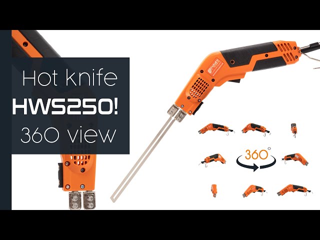 Hot knife cutter HWS250  A first-class styrofoam cutting tool!