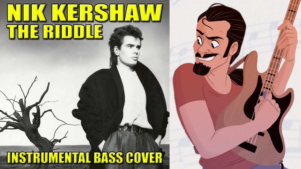 ▶️ Nik Kershaw - The Riddle (instrumental)【FFking Bass Cover】
