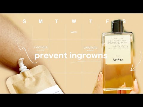 How To Prevent INGROWN HAIRS After Waxing & Create A Routine