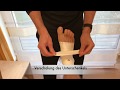 Sprunggelenkstape richtig anlegen - Tutorial Video