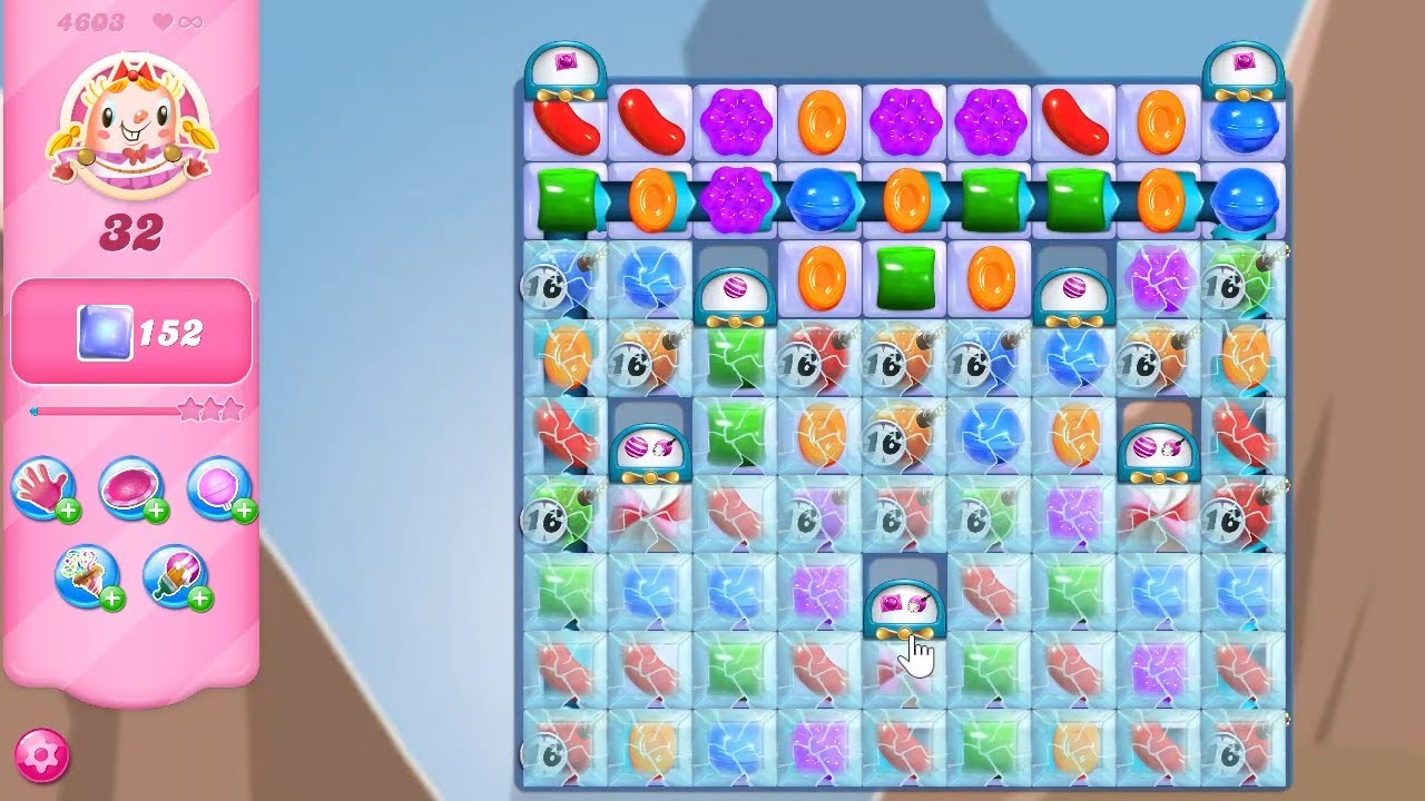 Candy Crush Saga LEVEL 4602 NO BOOSTERS - YouTube