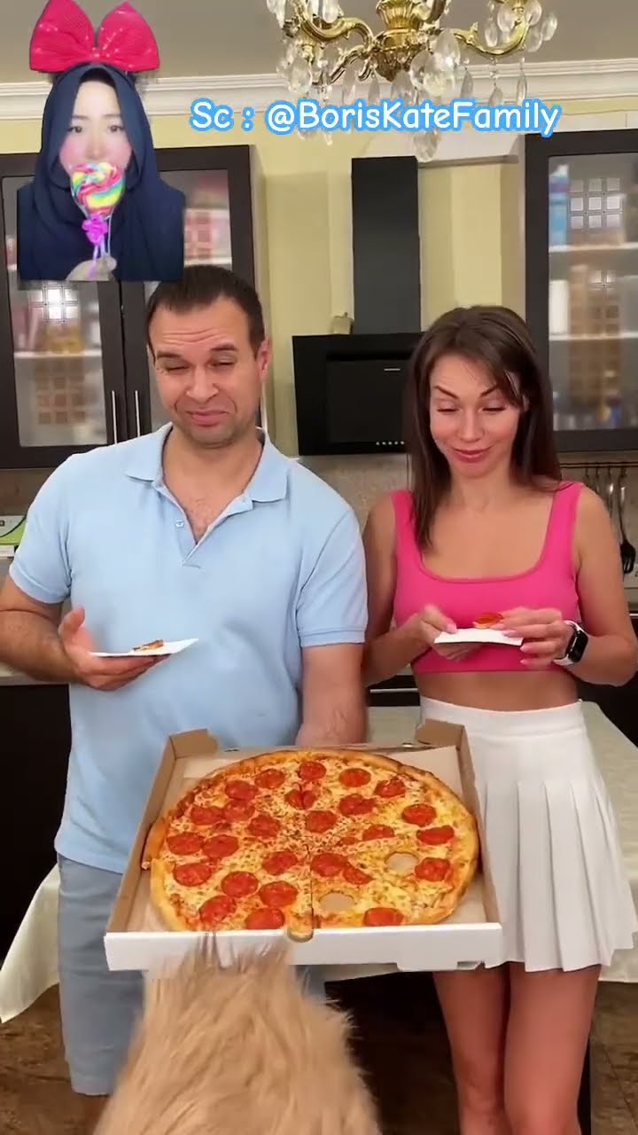 PIZZA INI UNTUK ADIK SEMUA ⁉️? @BorisKateFamily #shorts #funny #dubbing