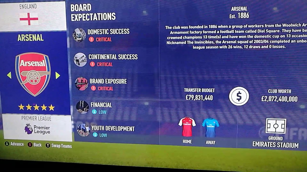 FIFA 18 ARSENAL CAREER MODE ON TWITCH!!!! FOLLOW ME!!!!!