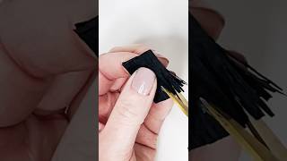 DIY Paper Fringe Trick That Changes Everything #craft #tutorial